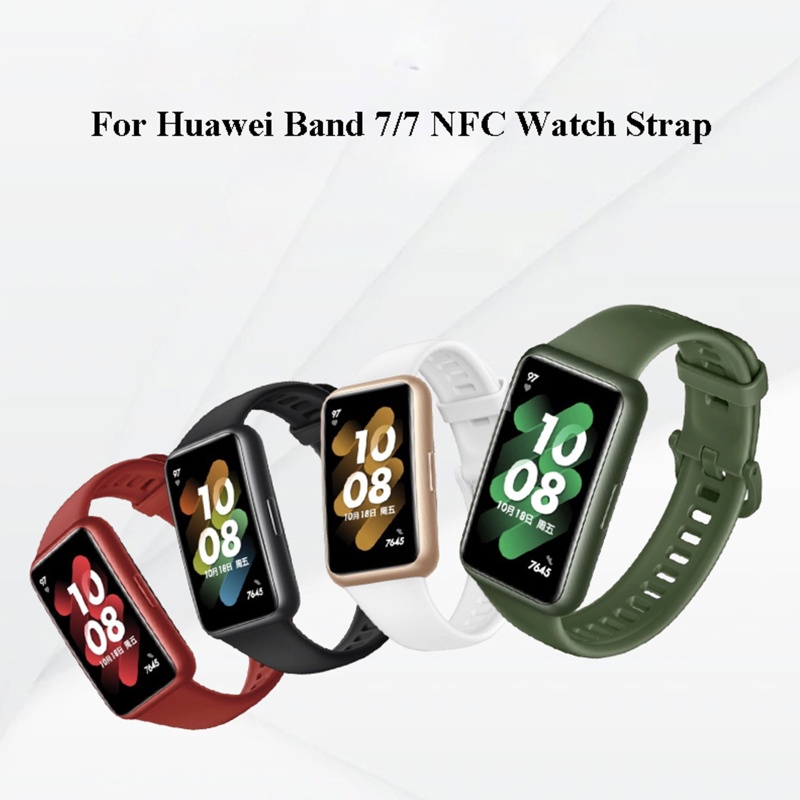 Dây Đeo Silicon Cho Đồng Hồ Thông Minh HuaweiBand 7 7NFC
