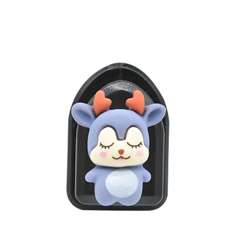 1 Móc Treo Đồ Mini Kiểu Dáng Hoạt Hình Gắn Sau Ghế Ngồi Xe Hơi