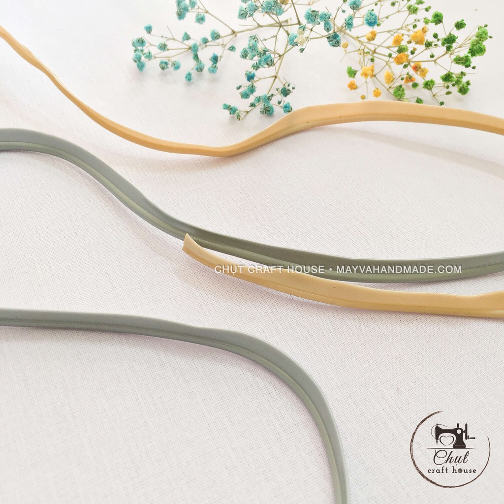 Viền né nhựa dẻo dùng cho túi xách, balo handmade