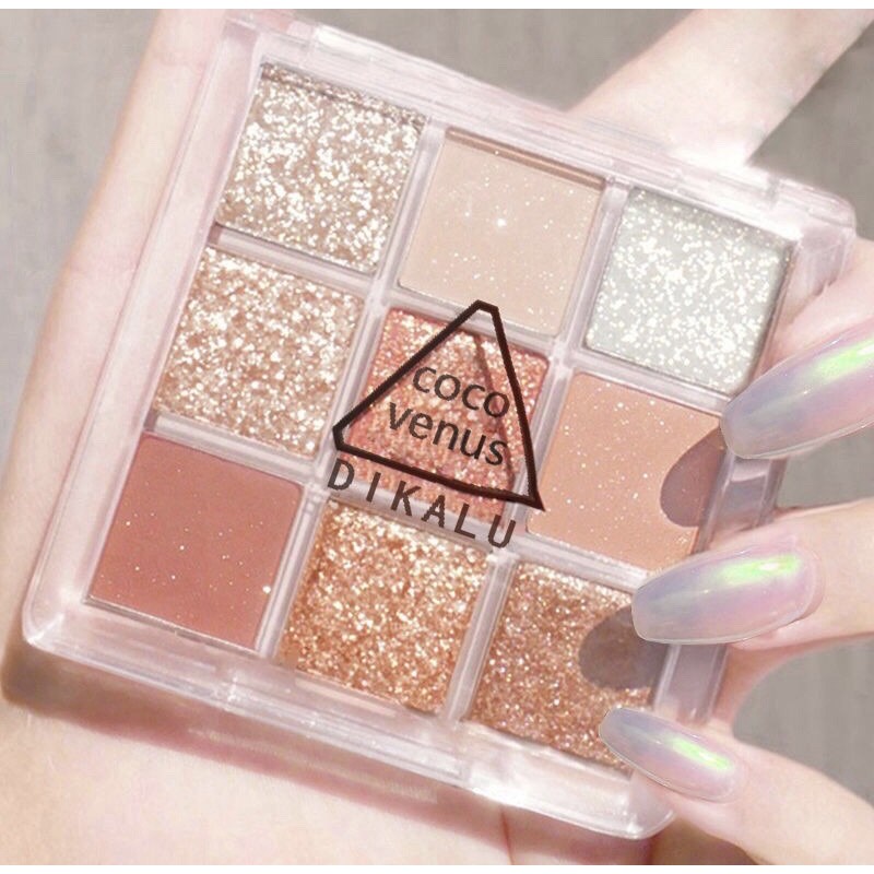 🎉Bảng phấn mắt 9 ô Danlini và Dikalu & Jaded🌈