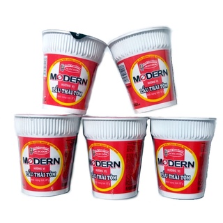 (Combo) 5 ly Mì MODERN lẩu thái tôm