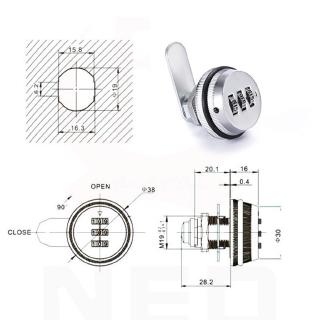 Khóa Mật Mã 3 Số