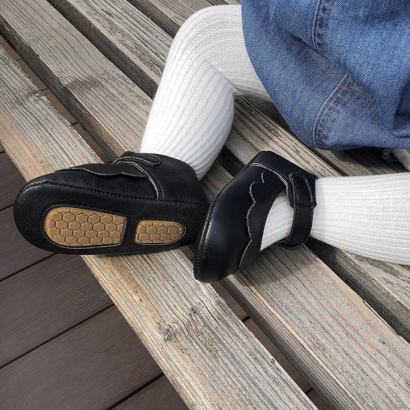 Giày da pu chống trượt dễ thương cho bé gái sơ sinh