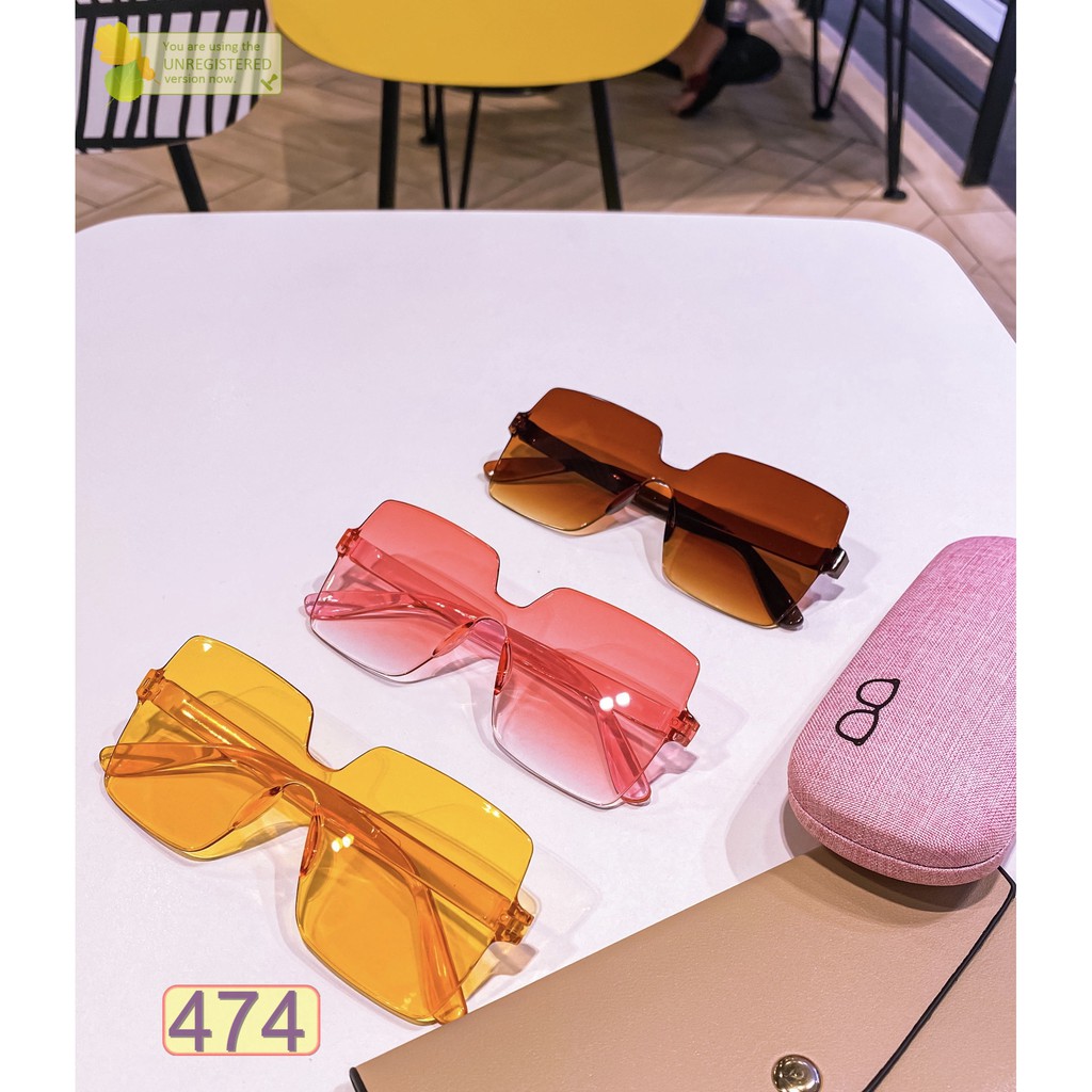 [Mã FARSSTGRE giảm 5K đơn bất kỳ] MẮT KÍNH THỜI TRANG FORM VUÔNG 8915 474 HOT TREND SIÊU ĐẸP | BigBuy360 - bigbuy360.vn