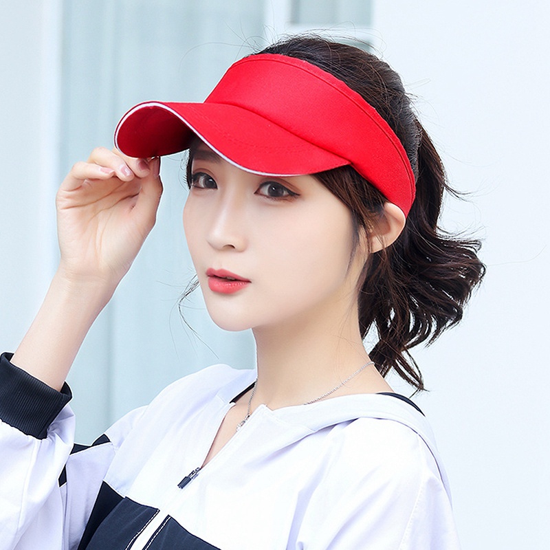 Nón Lưỡi Trai Hở Chóp Bằng Cotton Chống Nắng Thời Trang Dành Cho Nam Nữ