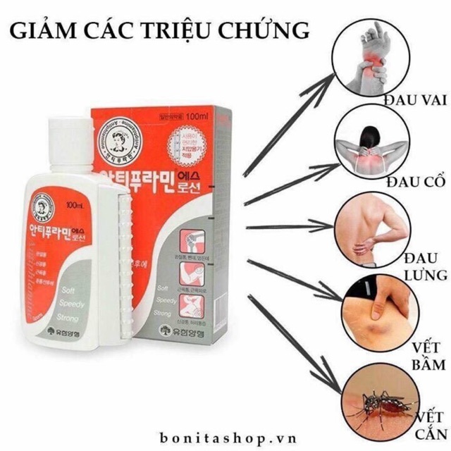Dầu xoa bóp hàn quốc