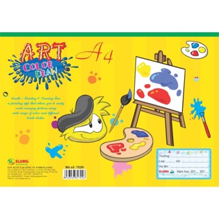 Vở vẽ KLong A4 24 tờ