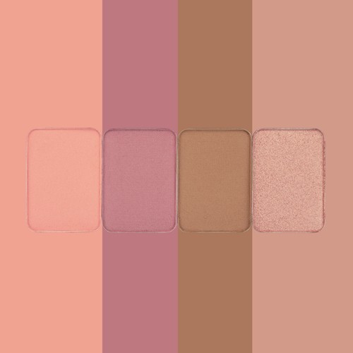 Bảng phấn má, highlight The Balm Autobalm Cheek Palette