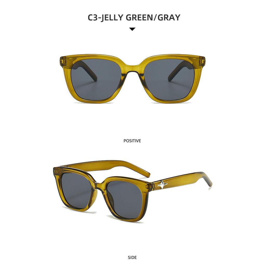 Kính Mát Gọng Vuông Lớn Mẫu Mới 2023 Phong Cách Âu Mỹ