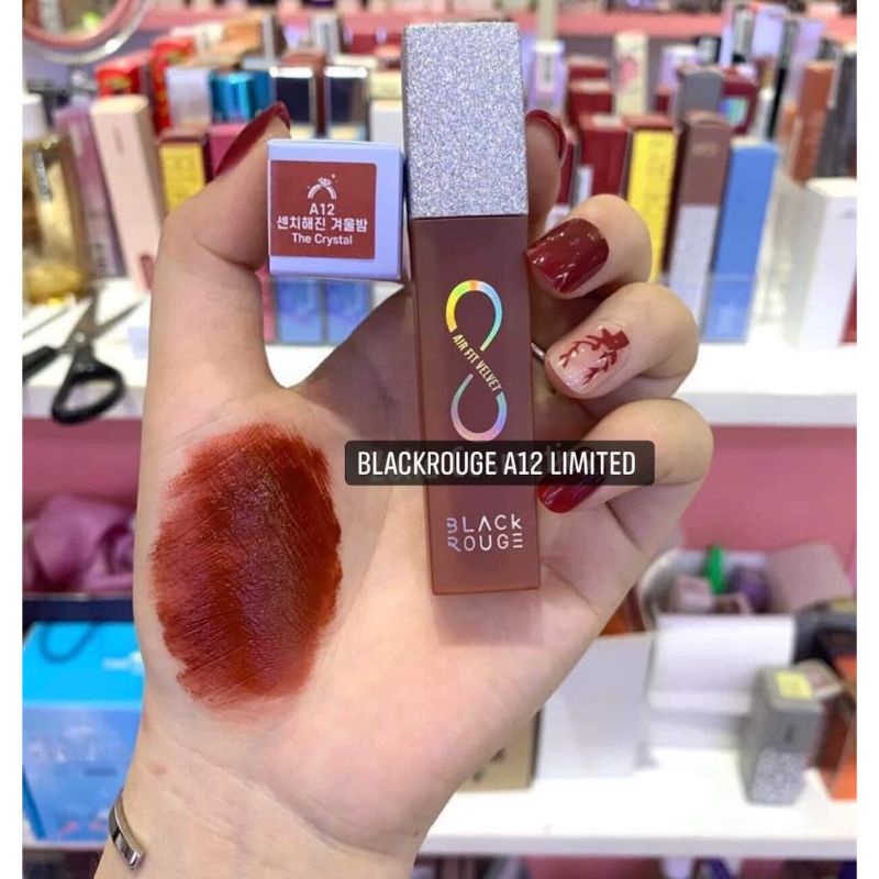 Son kem Handmade A12 nắp kim tuyến phiên bản giới hạn