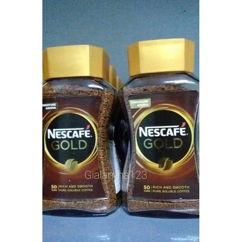 Cà phê Nescafe gold chai 100g