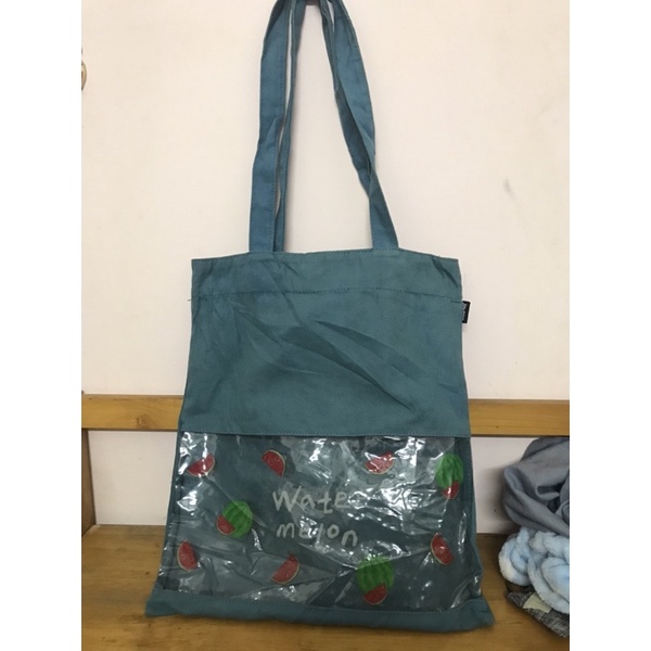 Tote phối nhựa trong hiệu Hàn
