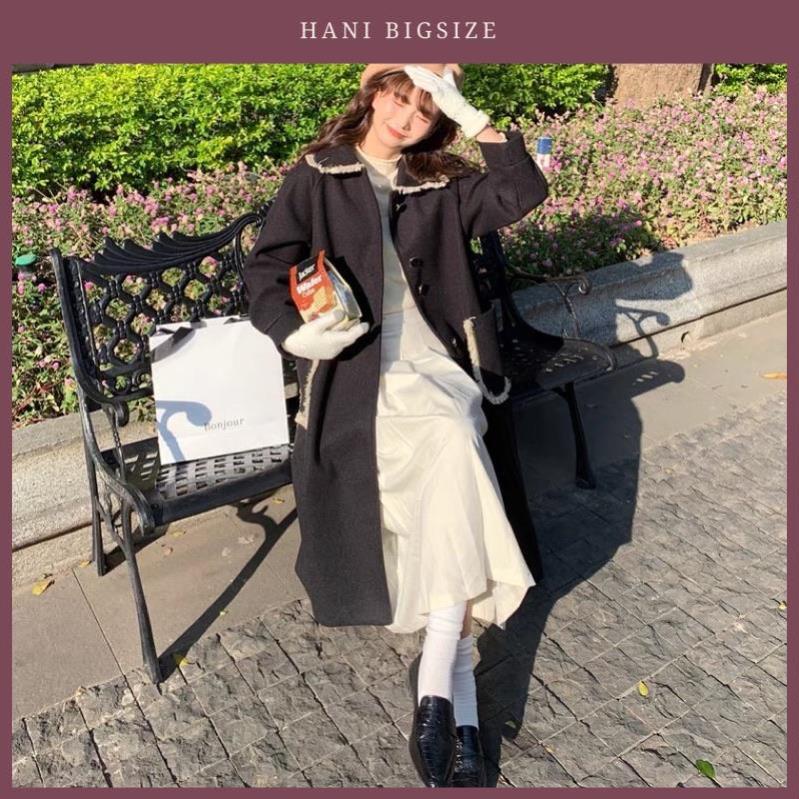 Áo khoác nữ Áo măng tô bigsize phong cách Hàn Quốc - [Bigsize] L-4XL DINO | BigBuy360 - bigbuy360.vn
