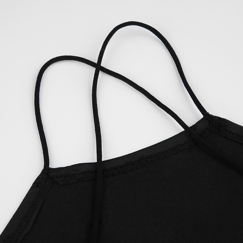 Yếm thổ cẩm 2 dây bún đan chéo lưng Croptop nữ có giãn 4 chiều tôn dáng đi chơi đi biển đều đẹp MANZAKIA | BigBuy360 - bigbuy360.vn
