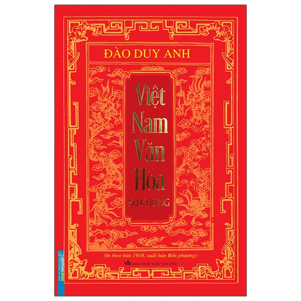 Sách Việt Nam Văn Hóa Sử Cương (In Theo Bản 1938, Xuất Bản Bốn Phương)