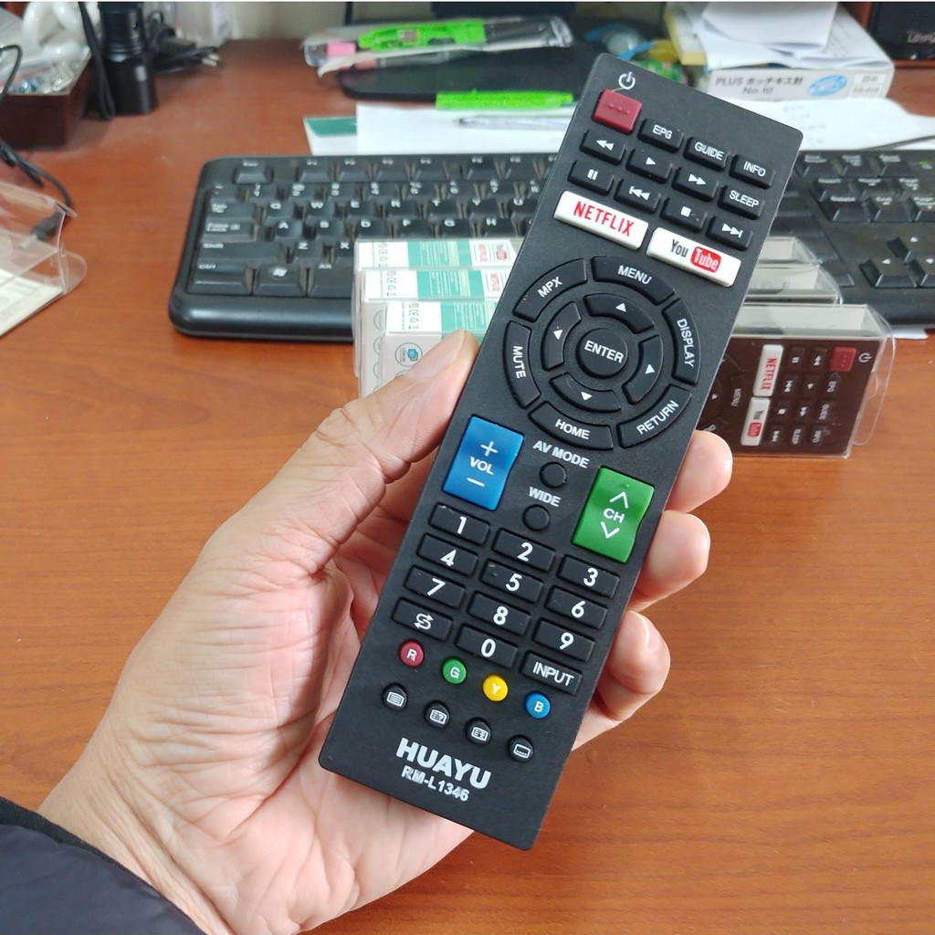 Remote TV SHARP cho các dòng hiện đại Internet TV.