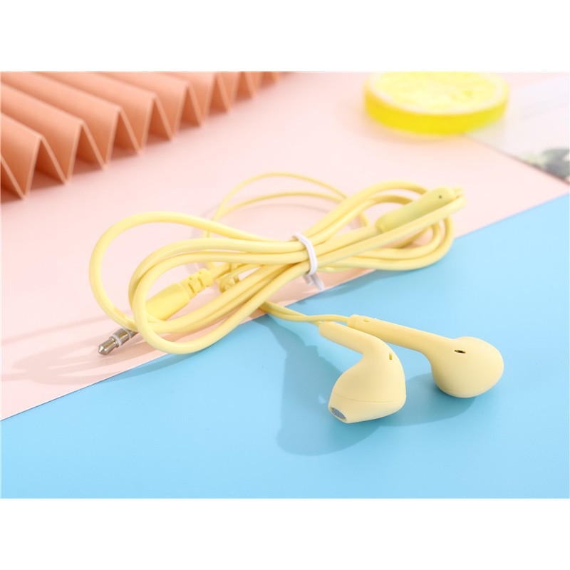 Sunhai macaron inpods tws u88 / u19 u89 apple 3d earbuds loa siêu trầm tai nghe có dây in-ear tai nghe 3.5mm tai nghe có dây micrô tai nghe