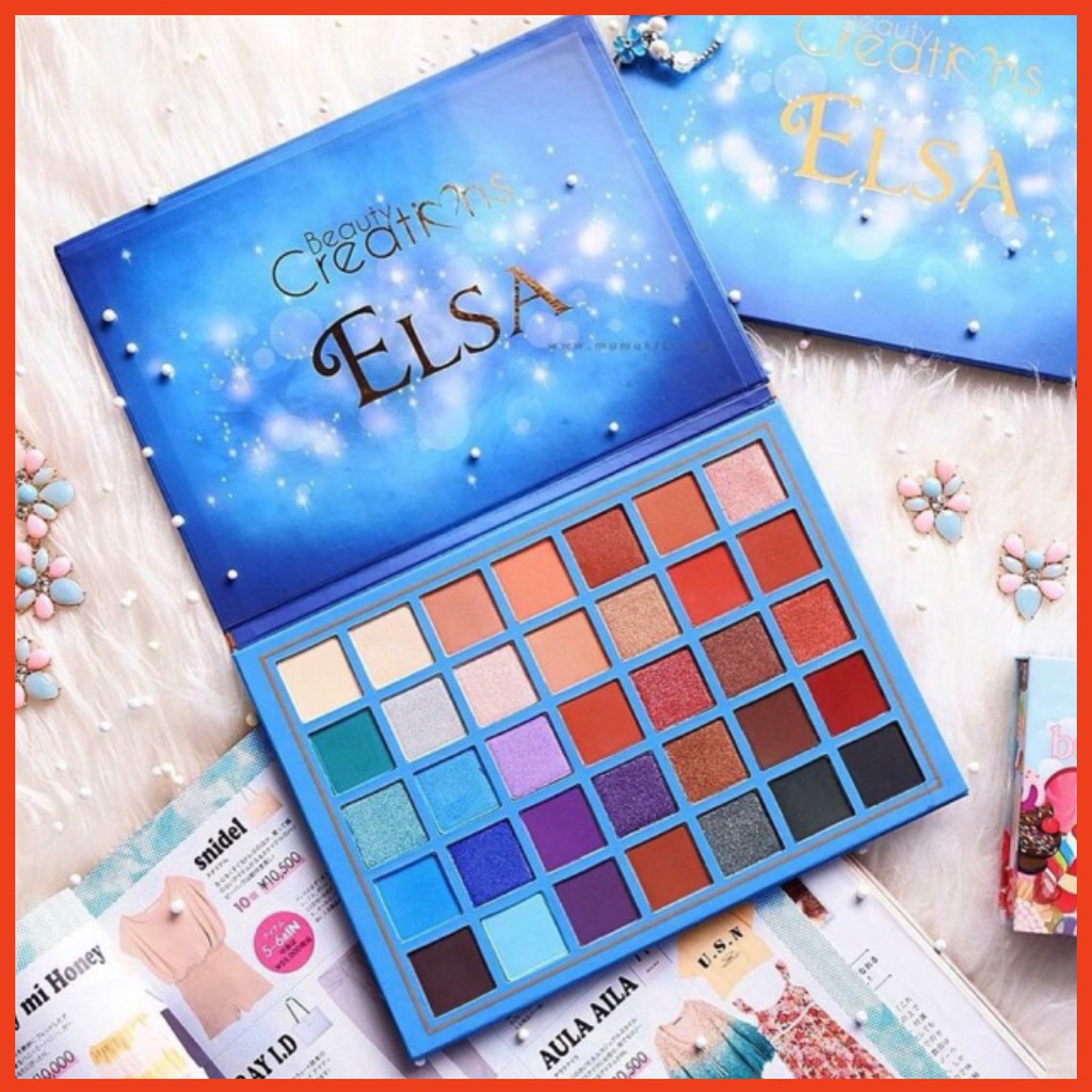 Bảng màu mắt 35 ô Beauty Creation Elsa