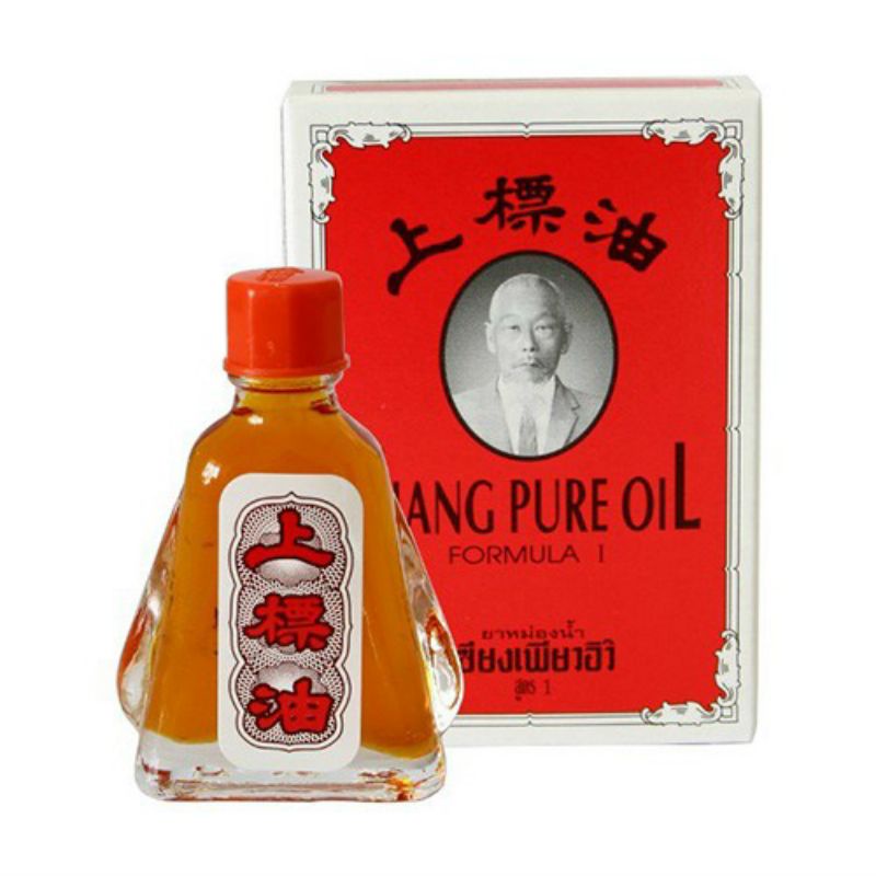 Lốc 12 Chai Dầu gió Thái Lan Siang Pure Oil 3cc/7cc