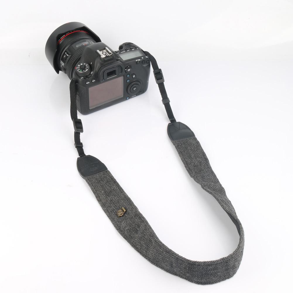 Dây đeo máy ảnh phong cách Vintage cho Sony Nikon Canon Olympus DSLR