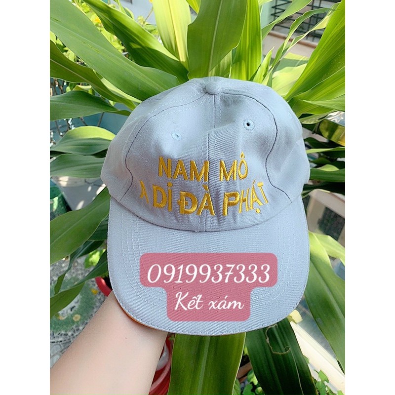 Nón vải A Di Đà Phật