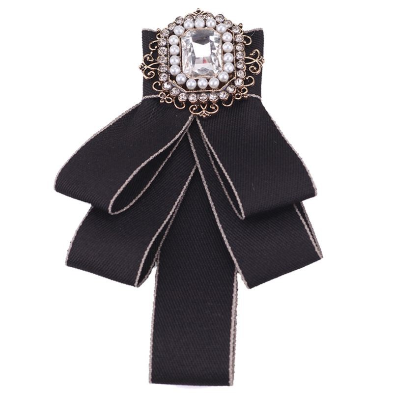 Ghim Cài Áo Hình Nơ Xinh Xắn 5 Màu Lựa Chọn