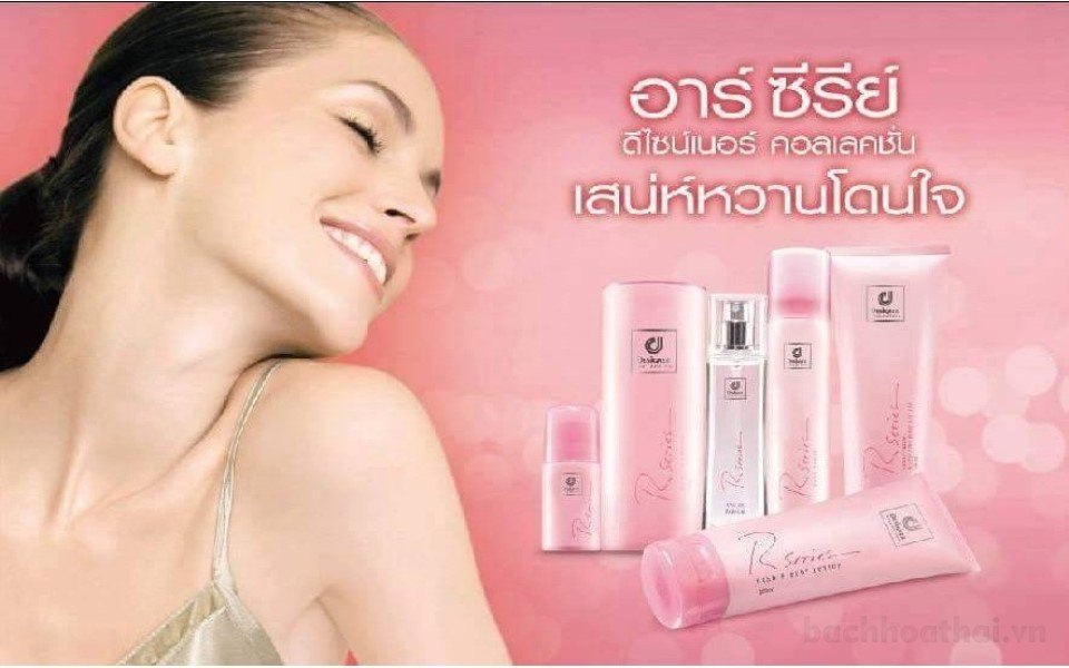 Phấn dưỡng thể thơm hương nước hoa R series Body Powder