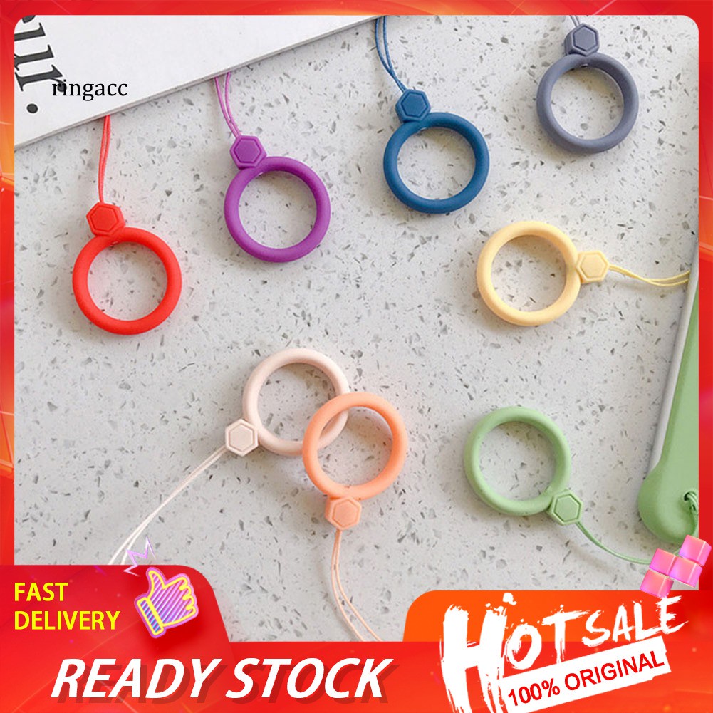 Dây đeo kiểu nhẫn chống thất lạc phù hợp cho điện thoại/đĩa U/ổ khóa/chìa khóa