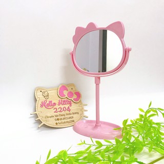 🌸🌸 Gương trang điểm 2 mặt để bàn Hello Kitty ☘☘