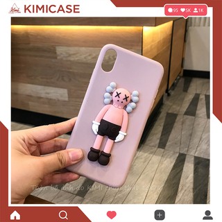 Bộ ốp đính sticker KAWS dành cho dòng IPHONE