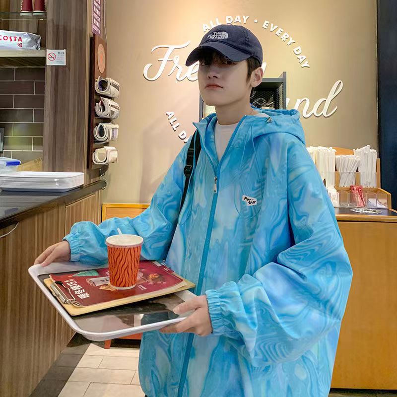 Áo khoác chống nắng sinh viên dáng rộng phong cách Hàn Quốc mẫu mới dài tay mùa hè