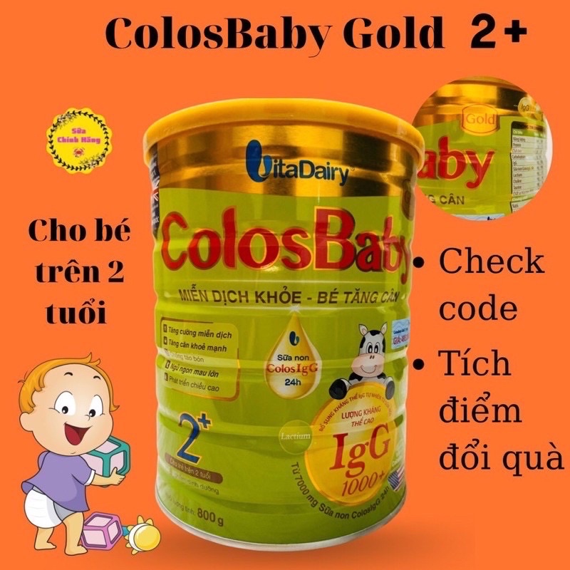 sữa colos baby gold 2(800)g