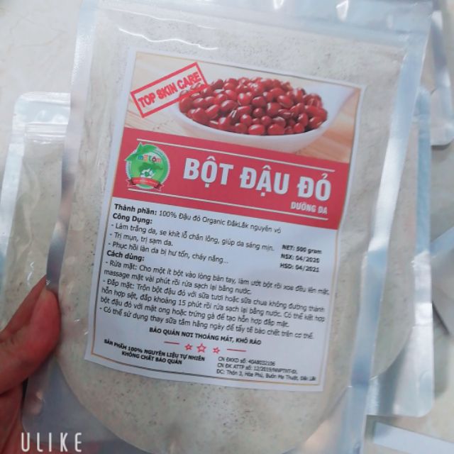 4kg Bột đậu đỏ nguyên chất