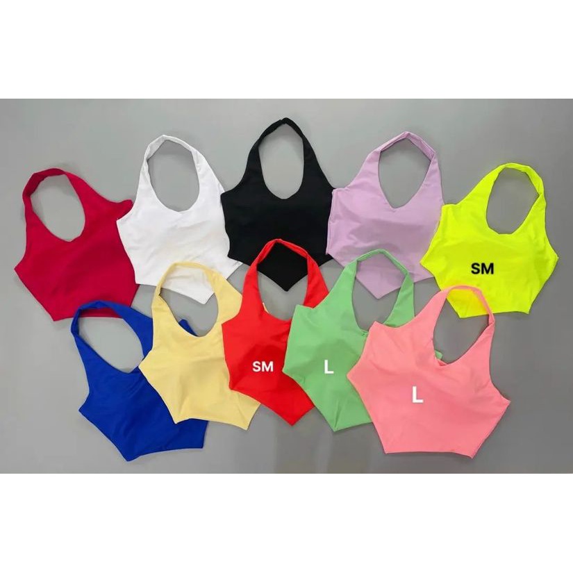 Áo Bra Yếm Vạt Hở Lưng Sexy Thời Trang Tập Gym Co Giãn, Thấm Hút Tốt TẶNG KÈM MÚT NGỰC TRÒN