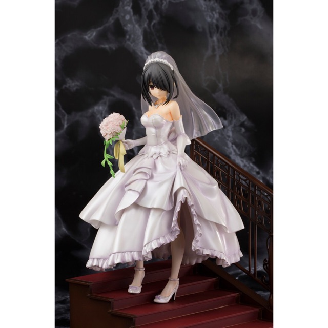 Mô hình chính hãng PVC Scale - Date A Live II - Tokisaki Kurumi - 1/7 - Wedding ver. (Pulchra)