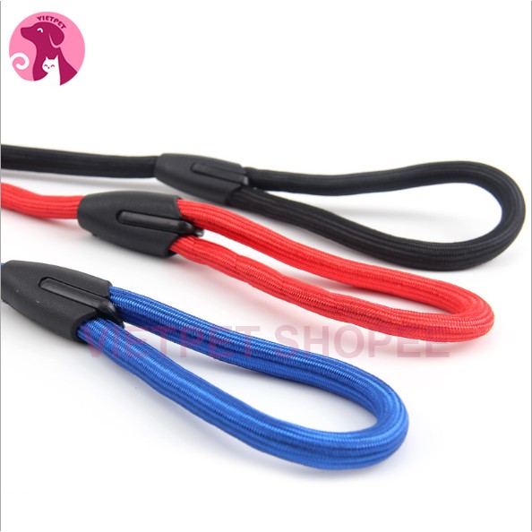 DÂY DẮT CHÓ CHẤT LIỆU DÙ TẾT TRÒN SIÊU CHẮC (Loại 1)