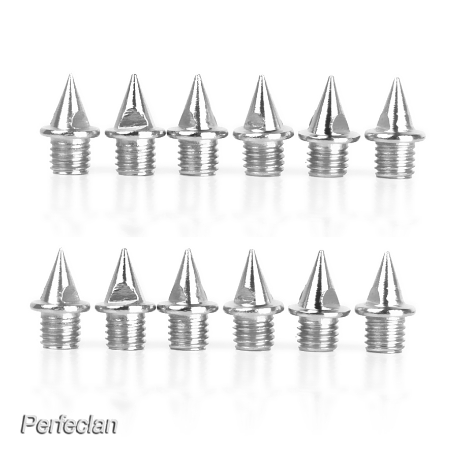 Set 60 Phụ Kiện Thay Thế Cho Giày Thể Thao Màu Sắc Bạc 7Mm