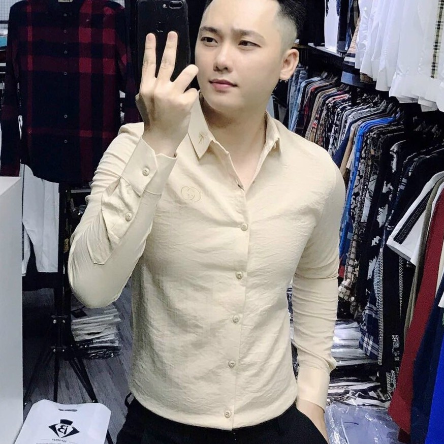 .9 mẫu Áo sơ mi nam THÊU vải đũi cao cấp không xù lông bao đẹp hàng chuẩn shop VNXK ( được đổi trả nếu không ưng ) | BigBuy360 - bigbuy360.vn