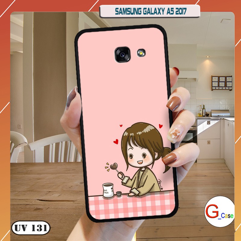 Ốp lưng Samsung Galaxy A5 2017 nhám viền dẻo
