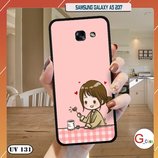 Ốp lưng Samsung Galaxy A5 2017 nhám viền dẻo