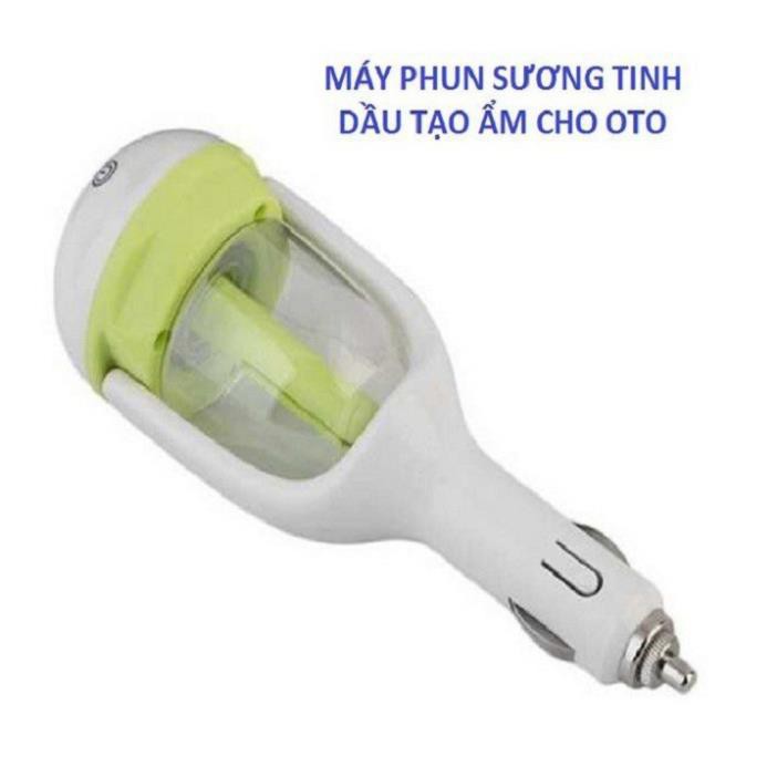 Máy Phun Sương Tinh Dầu Trên Ôtô, Tạo Độ Ẩm Thông Minh Trên Xe Ô Tô