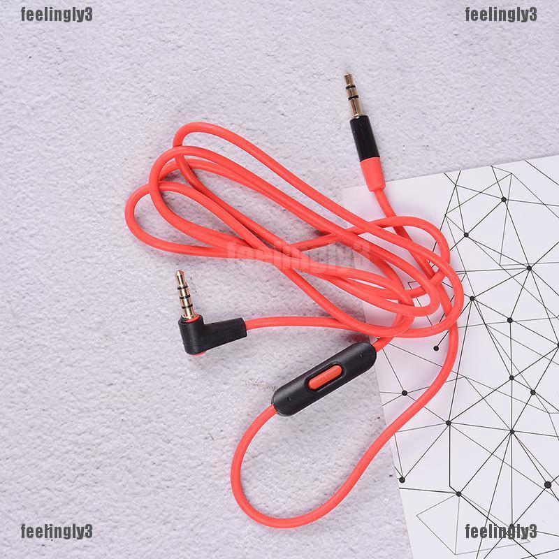 ❤Ada❤ Dây Cáp Âm Thanh Nối Dài Với Giắc Cắm 3.5mm Kèm mic 2 Đầu Cắm Tiện Lợi