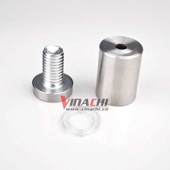 ỐC CHÂN KÍNH INOX ĐẸP - BỘ 4 CÁI