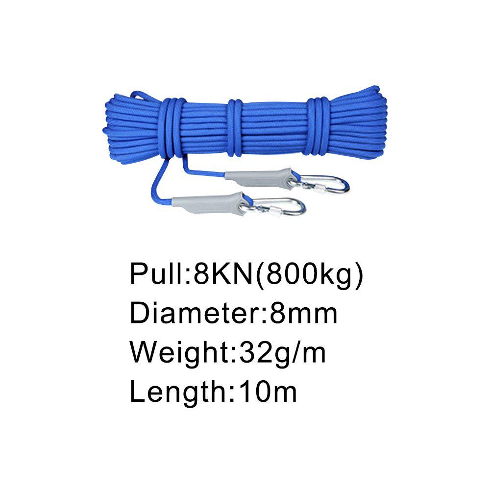 Dây Thừng An Toàn 8KN / 800KG Hiện Có 6 Màu