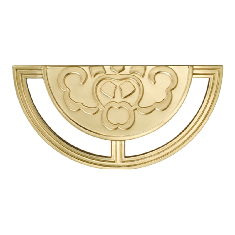 Tay Nắm Ngăn Kéo Tủ Bằng Hợp Kim Kẽm Họa Tiết Bán Nguyệt Phong Cách Trung Hoa Cổ Điển