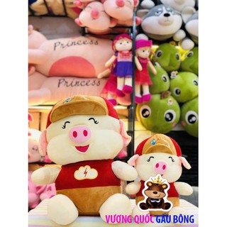 Gấu Bông Heo Đội Nón Giá Rẻ Cao Cấp Dễ Thương