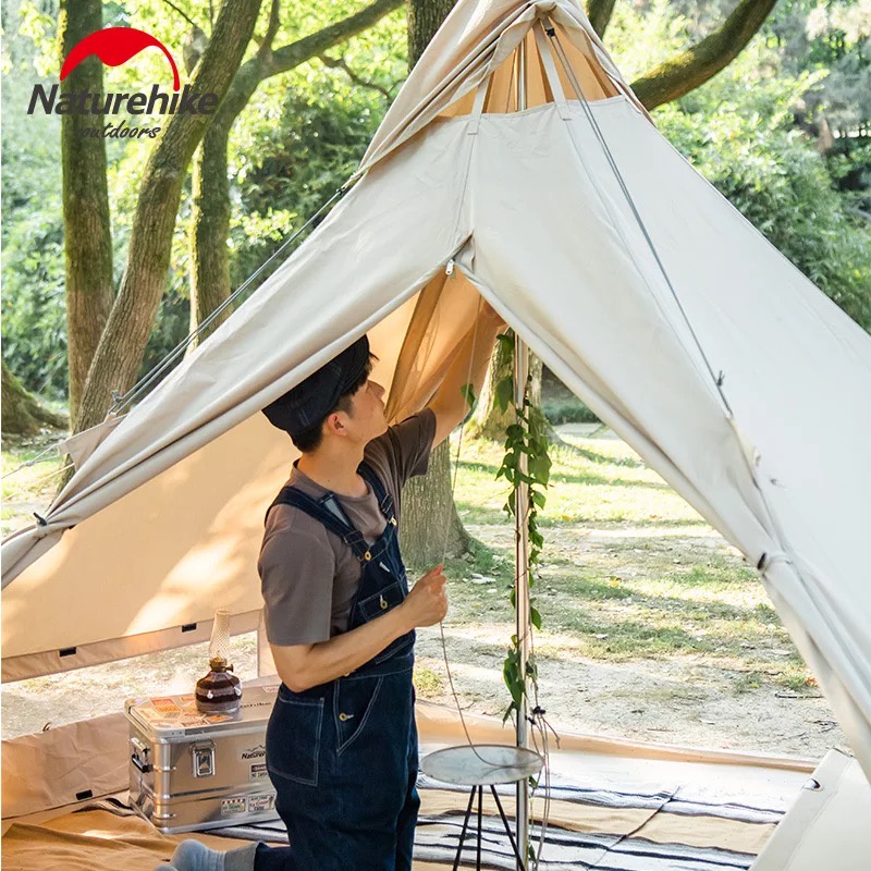 Lều dã ngoại 4 người Glamping Naturehike NH20ZP004