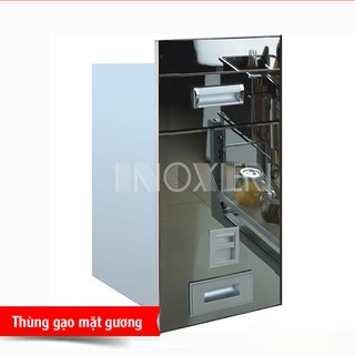 THÙNG GẠO MẶT GƯƠNG THÔNG MINH