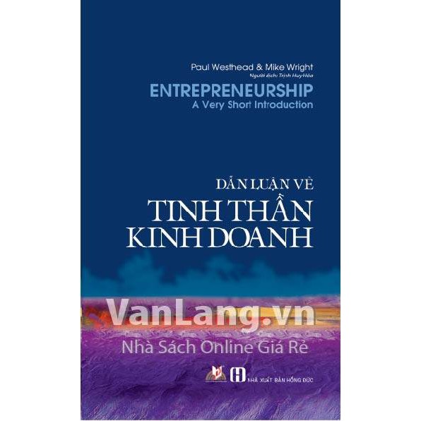 Sách Dẫn luận về Tinh thần kinh doanh