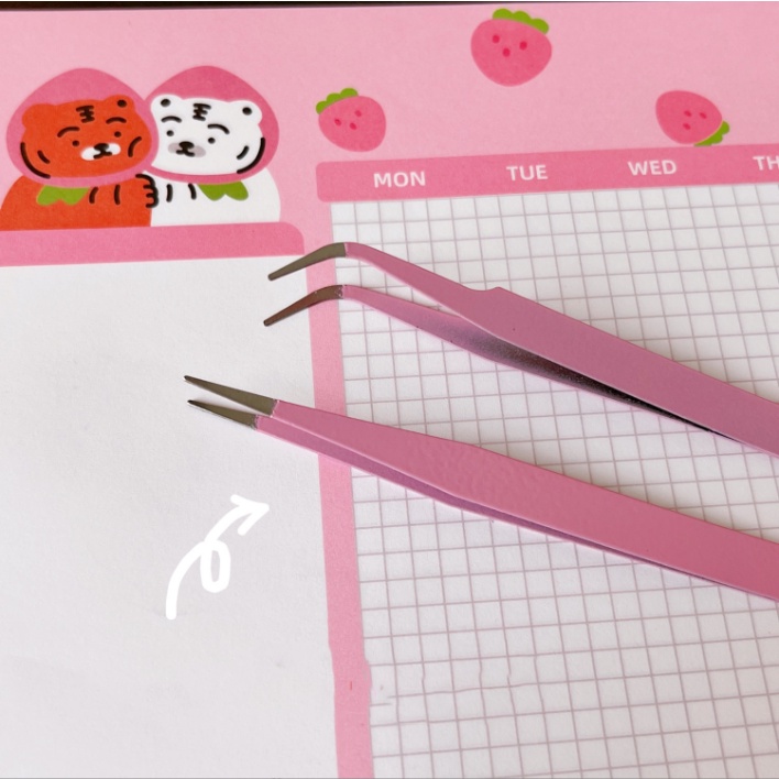 Nhíp Gắp Sticter Hình Dán Hỗ Trợ Trang Trí Sổ Tay Bullet Journal